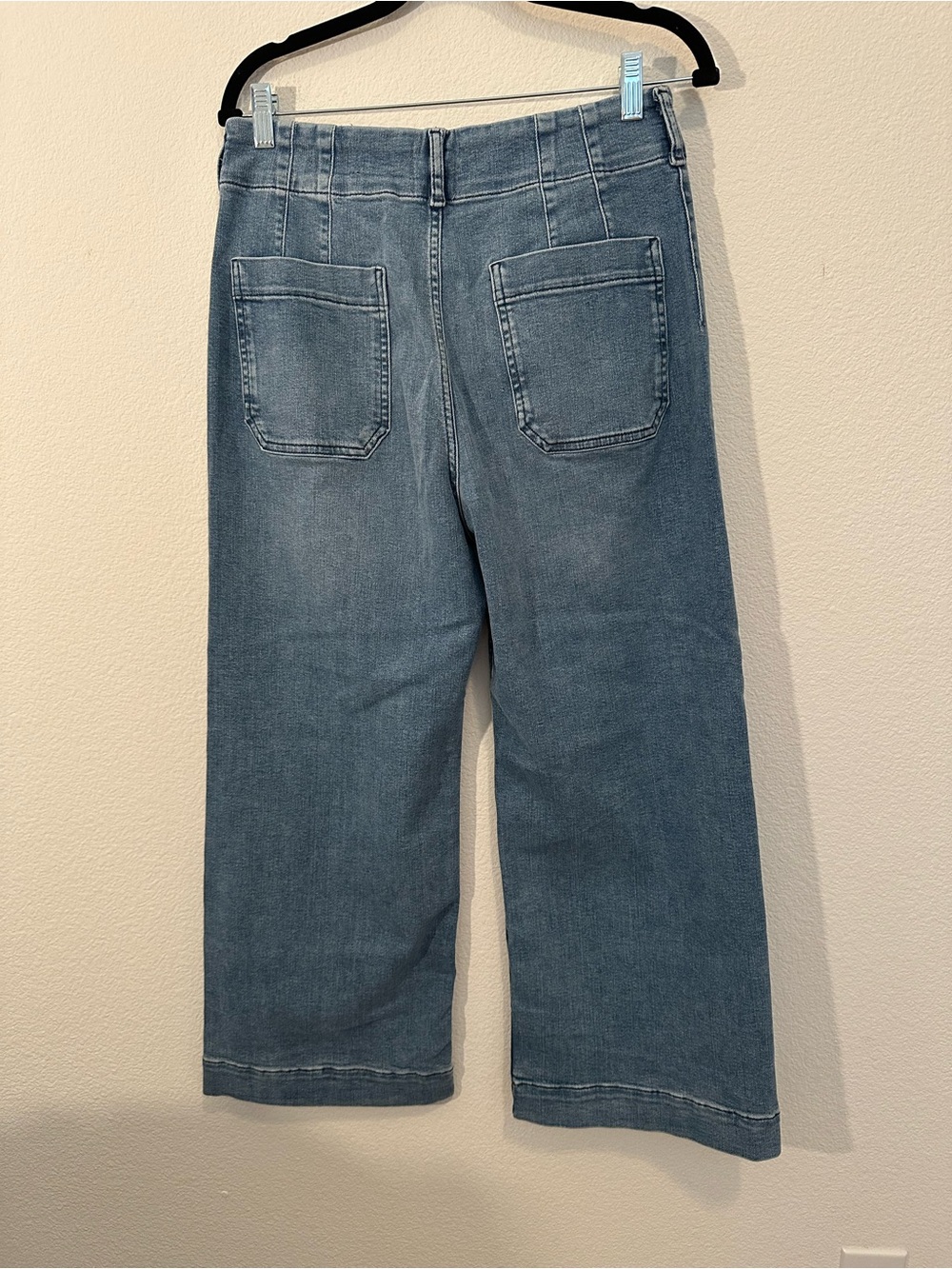 Maeve Colette High-Rise Wide-Leg Cropped Jeans, 29 - Picture 4 of 7